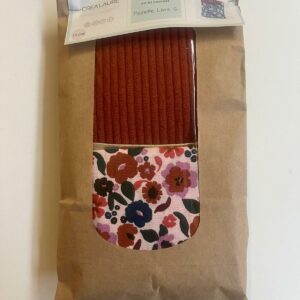 Kit Pochette à livre S fleurie